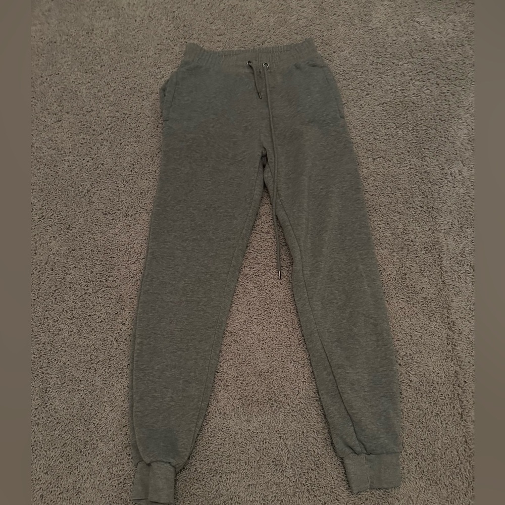 Plain grey sweatpants